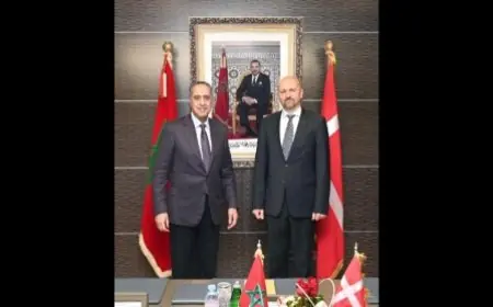 M. Abdellatif Hammouchi s’entretient à Rabat avec le chef de l’unité nationale de lutte contre le crime organisé au Danemark