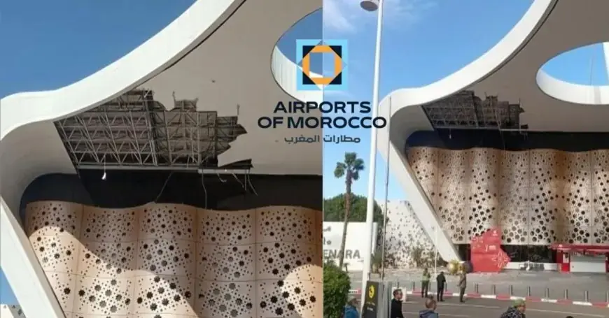 Effondrement du toit de l’aéroport de Marrakech : des questions sur l’efficacité de la maintenance de l’ONDA