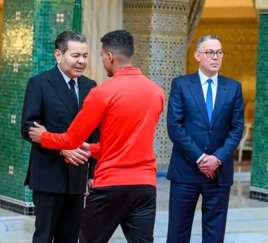 Sur Hautes Instructions Royales, le Prince Moulay Rachid reçoit les Lions de l’Atlas finalistes de la CAN 2025