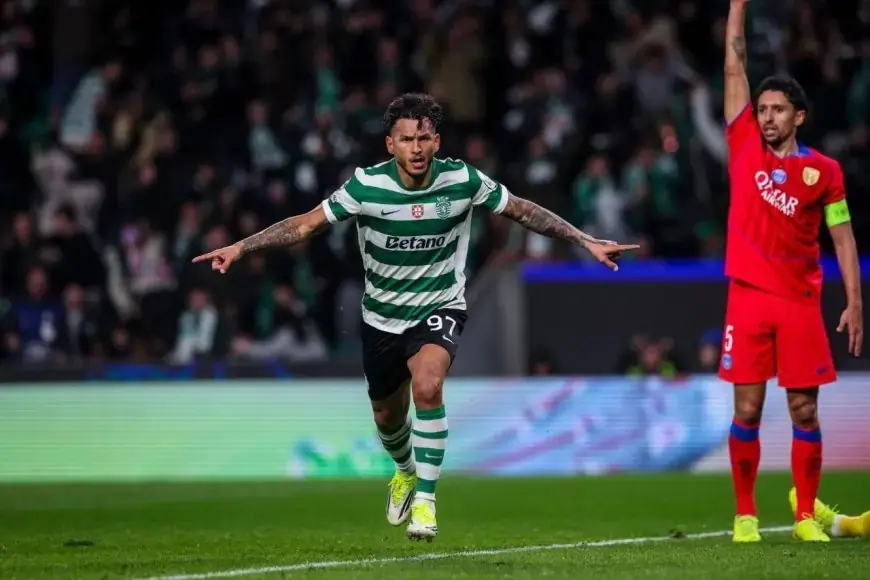 Le Sporting Lisbonne s’impose face au Paris Saint-Germain et renforce sa position en Ligue des champions