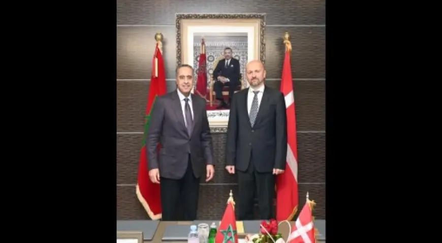 M. Abdellatif Hammouchi s’entretient à Rabat avec le chef de l’unité nationale de lutte contre le crime organisé au Danemark