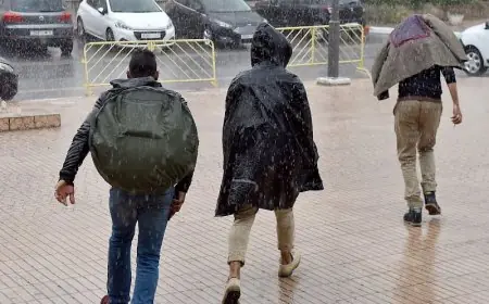 نشرة إنذارية حمراء تتسبب في تمديد تعليق الدراسة بتطوان والحسيمة