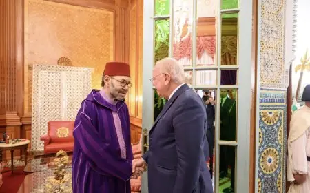 الملك محمد السادس يستقبل رئيس مجلس إدارة مجموعة "سافران"