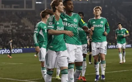 دوري أبطال أوروبا.. نيوكاسل يقسو على  كاراباخ بسداسية ويقترب من ثمن النهائي