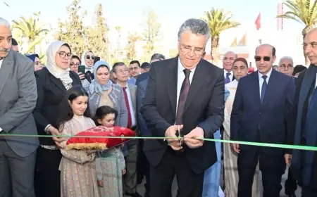 وهبي يشرف على تدشين محاكم جديدة بمدينتي ابن أحمد وبني ملال