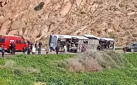 المديرية العامة للأمن الوطني تنعى 4  من عناصرها إثر حادث سير بسيدي إفني