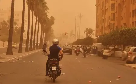 نشرة إنذارية.. رياح قوية مصحوبة بعواصف رملية أو تطاير الغبار بعدد من المناطق المغربية