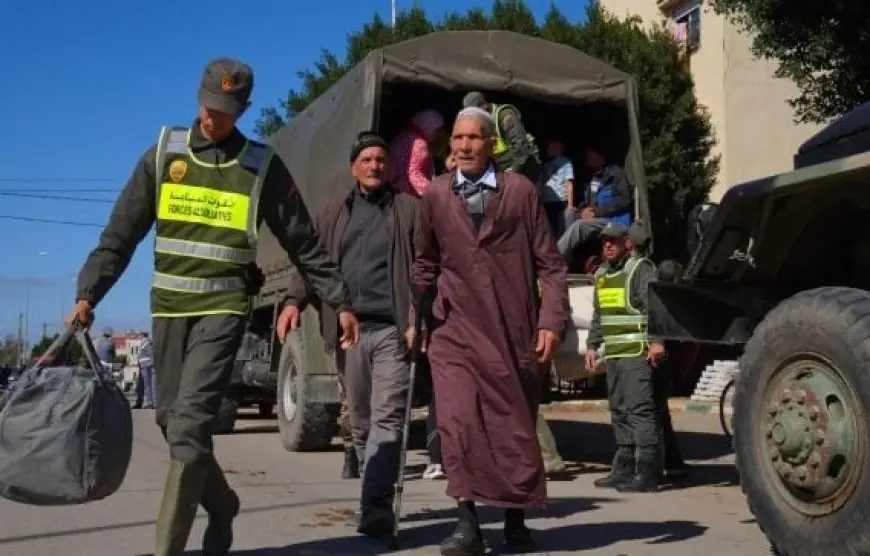 السلطات بإقليم القنيطرة  تعلن الانتهاء من جميع مراحل عملية العودة للساكنة التي تم إجلاؤها