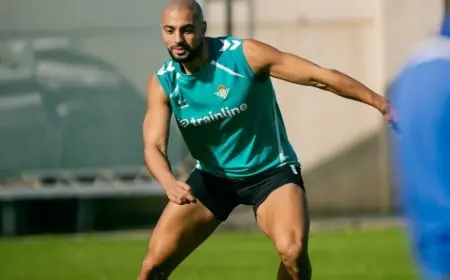 سفيان أمرابط يعود للتداريب بشكل فردي رفقة نادي ريال بيتيس