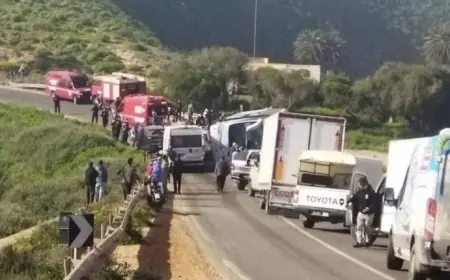 إدانة سائق حافلة بالحبس النافذ على خلفية حادث مقتل عناصر من الأمن بسيدي إفني