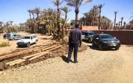 العثور على جثة الرضيع يونس العلاوي بعد 10 أيام من اختفائه بزاكورة