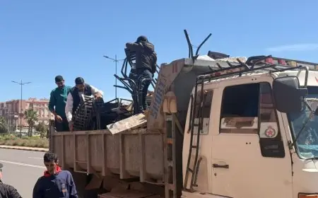 حملة ميدانية واسعة لتحرير الملك العمومي بمراكش