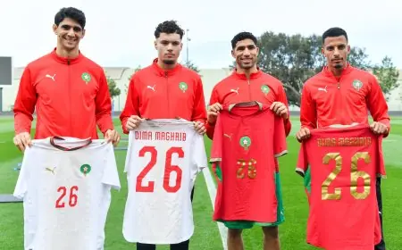 رسميا.. الجامعة الملكية تكشف القميص الجديد للمنتخب الوطني المغربي