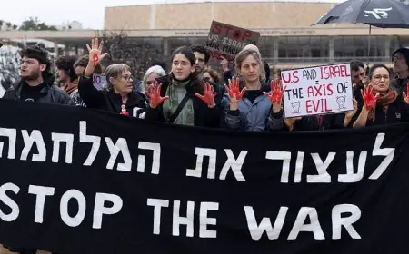 موجة احتجاجات واسعة في أمريكا والداخل الإسرائيلي تنديداً بالحرب على إيران