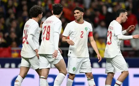 القنوات الناقلة لمباراة المغرب والباراغواي