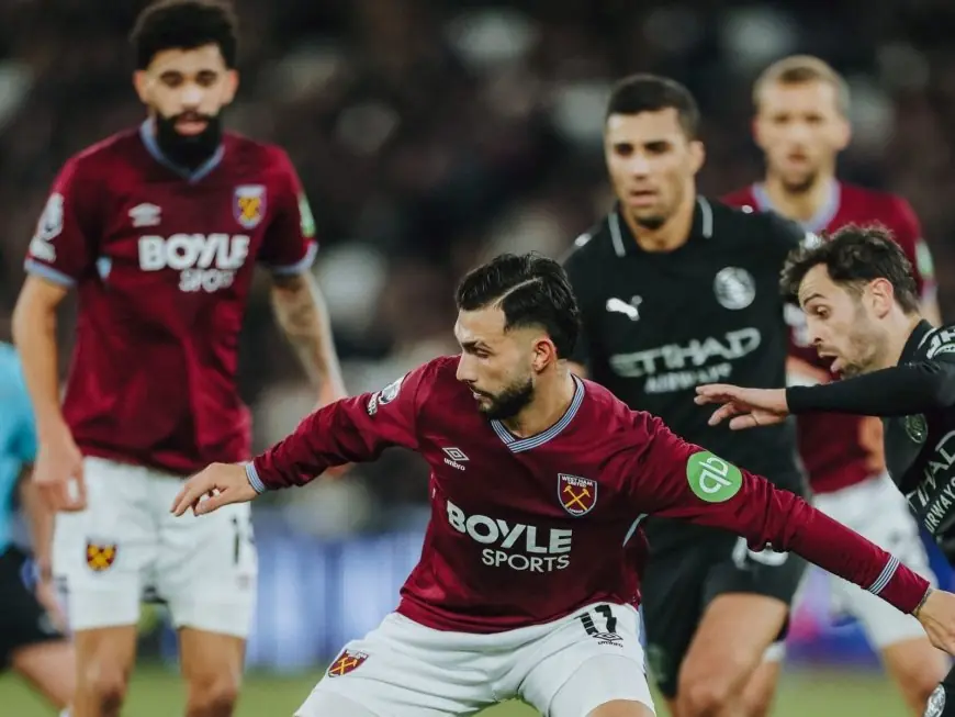 مانشستر سيتي يتعادل أمام ويست هام ويبتعد عن أرسنال المتصدر في الدوري الإنجليزي