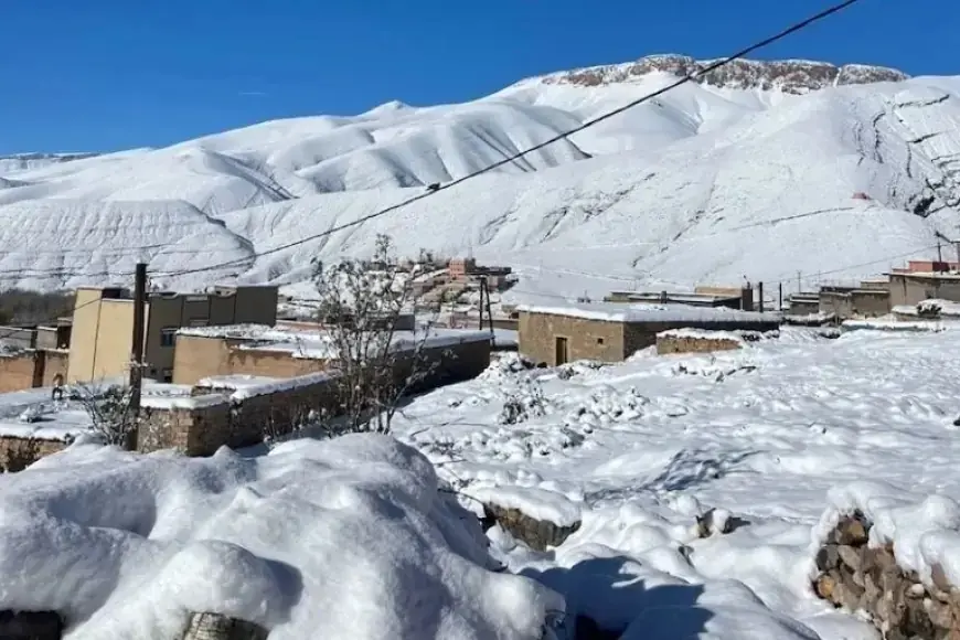 Bulletin d’alerte : des chutes de neige attendues dans plusieurs régions du Maroc