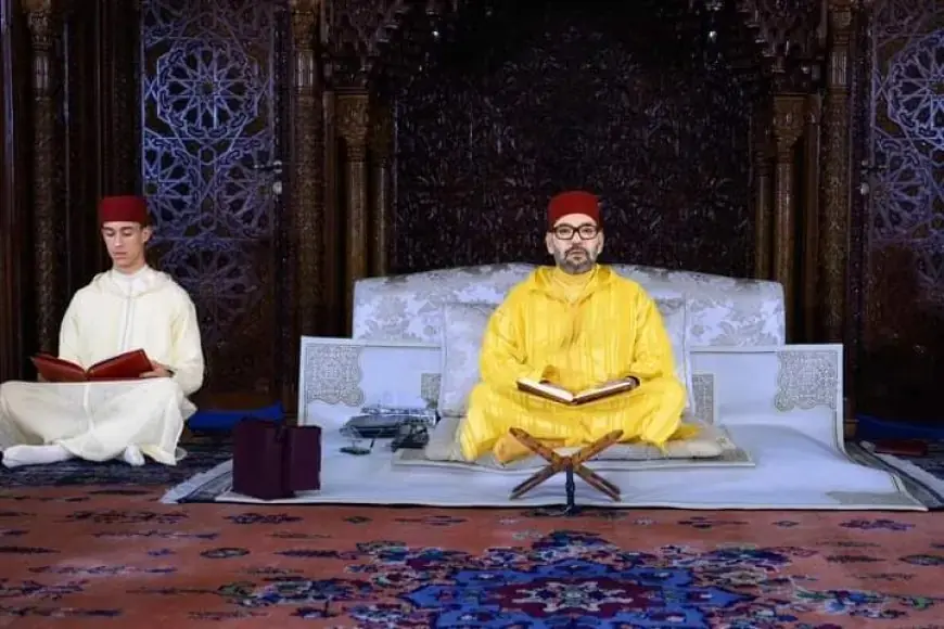 Le roi Mohammed VI préside à Rabat la cérémonie religieuse de la Nuit du Destin