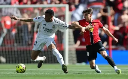 Le Real Madrid s'incline face à Majorque