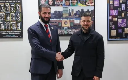 زيلينسكي يزور سوريا لبحث التعاون والتحديات الأمنية