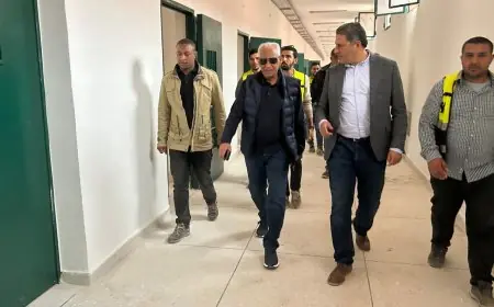 التامك يقوم بزيارة تفقدية لسجن بنكرير الجديد ويشيد بتقدم الأشغال