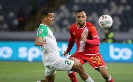 التعادل الايجابي يحسم مباراة الوداد الرياضي والدفاع الحسني الجديدي في البطولة الاحترافية