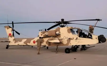 Le Maroc renforce son arsenal militaire avec des hélicoptères Apache