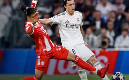ريال مدريد ينهزم أمام بايرن ميونخ في ذهاب ربع نهائي دوري أبطال أوروبا