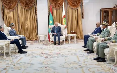 بتعليمات ملكية.. محمد بريظ في زيارة عمل إلى موريتانيا لتعزيز التعاون العسكري