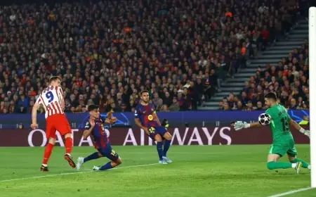 Atletico Madrid s'impose à Barcelone en quart de finale aller