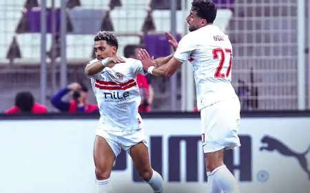 الزمالك المصري يهزم بلوزداد الجزائري ويقترب من بلوغ نهائي كأس الكاف
