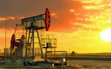 أسعار النفط تقفز إلى 104 دولار للبرميل بعد إعلان أمريكا حصار الموانئ الإيرانية