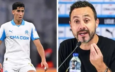 مدرب أولمبيك مارسيليا يطمئن بخصوص عملية نايف أكرد ويكشف مستجدات حالته الصحية