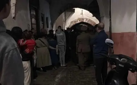 النيابة العامة تحقق في مصرع طفلين جراء انهيار منزل بالمدينة العتيقة لتطوان