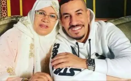 وفاة والدة الكوميدي يسار لمغاري بعد صراع مع المرض