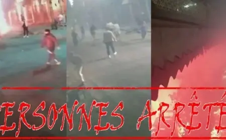 توقيف أربعة أشخاص بعد رشق محل تجاري بالحجارة والشهب النارية بمراكش