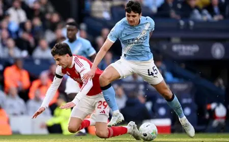 Manchester City s’impose face à Arsenal et relance la course au titre en Premier League