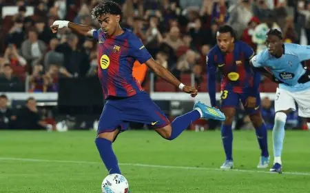 برشلونة يفوز على سيلتا فيغو ويعزز صدارته للدوري الإسباني