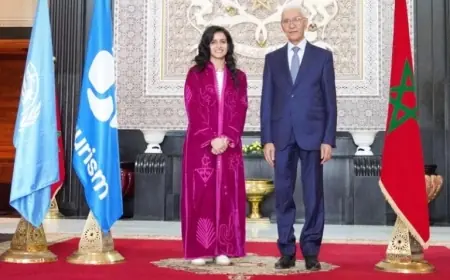 مباحثات ثنائية تجمع رئيس مجلس النواب والأمينة العامة الجديدة لمنظمة الأمم المتحدة للسياحة