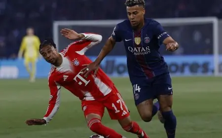 باريس سان جيرمان يتغلب على بايرن ميونخ في ذهاب نصف نهائي دوري أبطال أوروبا