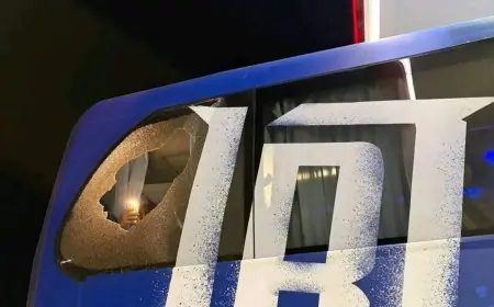 اتحاد طنجة يستنكر الاعتداء على حافلته بعد مواجهة أولمبيك آسفي ويطالب بتحقيق عاجل