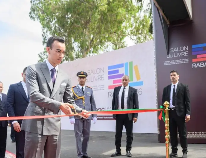 Le Prince Héritier Moulay El Hassan préside à Rabat l’ouverture de la 31ᵉ édition du Salon International de l’Édition et du Livre