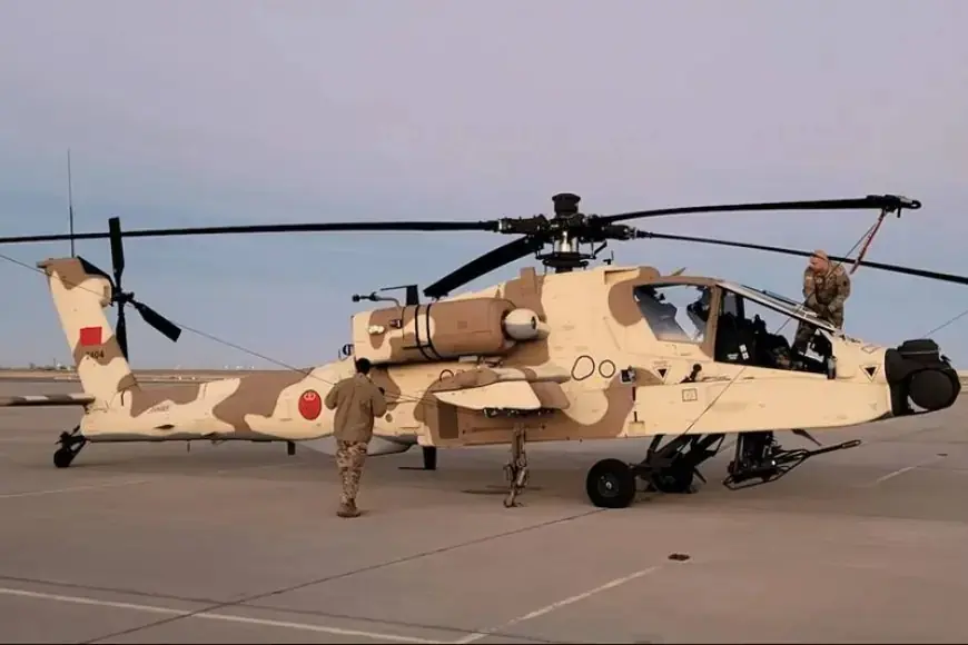 Le Maroc renforce son arsenal militaire avec des hélicoptères Apache