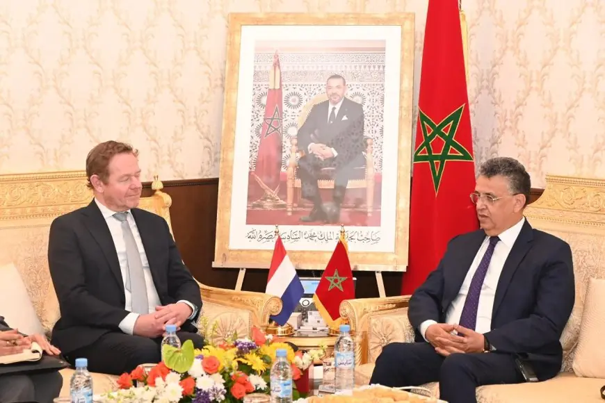 وزير العدل يجري مباحثات رسمية مع نظيره الهولندي لتعزيز الشراكة القضائية والأمنية