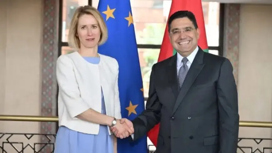 Kaja Kallas réaffirme à Rabat le soutien de l’Union européenne à l’initiative d’autonomie au Sahara marocain