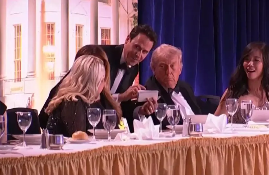 اخراج ترامب من حفل مراسلي البيت الابيض بعد سماع أصوات طلقات نارية