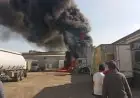 السلطات تسيطر على حريق مهول اندلع داخل معمل “سيوف” للزيوت بفاس