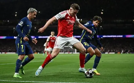 Ligue des champions : Arsenal bat l’Atlético Madrid et se qualifie pour la finale