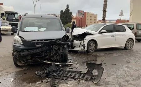 42 قتيلاً و3058 جريحاً في حوادث السير بالمناطق الحضرية خلال أسبوع