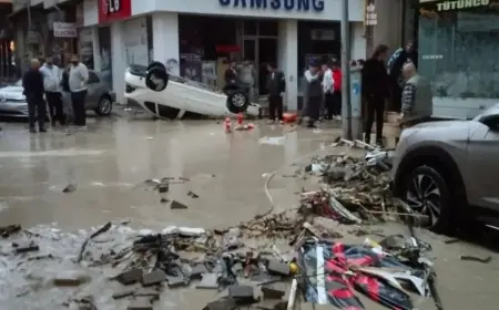 Turquie : des pluies torrentielles provoquent des inondations près de la mer Noire